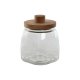 Burk Home ESPRIT Transparent Naturell Silikon Glas boktr� 1,9 L
