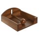 Servetthllare Home ESPRIT Naturell Akaciatr 19 x 21 x 8,8 cm