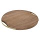 Skrbrda Home ESPRIT Gyllene Naturell Metall Akaciatr 32,3 x 3