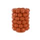 Vas Home ESPRIT Orange Keramik Stengods Tropiskt 25 x 25 x 30 cm