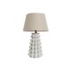Bordslampa Home ESPRIT Vit Porslin 50 W 220 V 40 x 40 x 65 cm