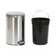 Pedalhink Home ESPRIT Silvrig Rostfritt stl polypropen 12 L