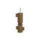 Kandelaber Home ESPRIT Brun Harts Tr 15 x 9,5 x 35 cm