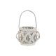 Ljusstakar Home ESPRIT Vit Tr Glas 18 x 18 x 13 cm