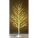 Julgran Home ESPRIT Vit Metall 22 x 22 x 180 cm