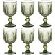 Glasset Home ESPRIT Grn Glas 8 x 8 x 14,5 cm (6 antal)