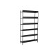 Bokhylla Home ESPRIT Svart Metall 100 x 30 x 180 cm