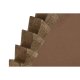 Vggspegel Home ESPRIT Naturell Modern 75 x 3 x 75 cm