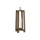 Ljusstakar Home ESPRIT Naturell Glas Mangotr 27 x 27 x 54 cm