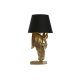 Bordslampa Home ESPRIT Svart Gyllene Harts 50 W 220 V 30 x 30 x
