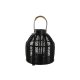 Ljusstakar Home ESPRIT Svart Metall 26,5 x 26,5 x 28 cm