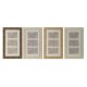 Fotoram Home ESPRIT Vit Brun Beige Naturell Glas polystyren Skan
