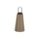 Ljusstakar Home ESPRIT Naturell Jute Bambu 30,5 x 30,5 x 56,5 cm
