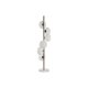 Golvlampa Home ESPRIT 5 W 220 V 20 x 20 x 81 cm
