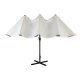 Naperny? Home ESPRIT Beige Mrkgr 450 x 262 x 250 cm