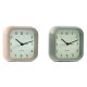 bordsklocka Home ESPRIT Rosa Mint (2 antal)