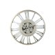 Vggklocka Home ESPRIT Silvrig Jrn 102 x 9,5 x 102 cm