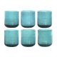 Glasset Home ESPRIT Turkos Glas 320 ml (6 antal)