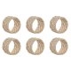 Dukring Home ESPRIT Vit Naturell Bambu Rattan 5 x 5 x 3 cm