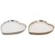 Doftljus Home ESPRIT Modern Hjrta 320 g (2 antal)