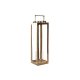 Lykta Home ESPRIT Gyllene Aluminium Glas Modern 20 x 20 x 74 cm