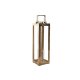 Lykta Home ESPRIT Gyllene Aluminium Glas Modern 15 x 15 x 59 cm