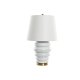 Bordslampa Home ESPRIT Vit Gyllene 50 W 220 V