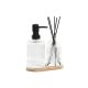 Badkit Home ESPRIT Svart Transparent Bambu Glas Modern 3 Delar