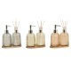 Badkit Home ESPRIT Gr Orange Ambra Bambu Glas 3 Delar