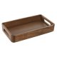 Snacksbricka Home ESPRIT Naturell 32 x 18 x 5 cm