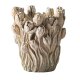 Vas Home ESPRIT Gr Cement Tulpan 21 x 21 x 23 cm