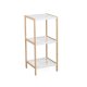 Badrumshyllor Home ESPRIT Vit Naturell