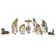 Julkrubba-set Home ESPRIT Multicolour Harts