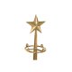 Julgran Home ESPRIT Gyllene Metall