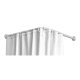Gardinstng Mirtak Vit polypropen (80 x 80 cm)