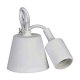 Lufttt skrm med LED EDM 32420 Vit 60 W E27