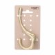 Door Hanger EDM 85158 Gyllene Polerad mssing Double