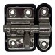 Drrbult EDM 85510 Silvrig 20 mm Frstrkt