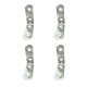 Stll fyrkantigt EDM 86091 an24 Rostfritt stl 5 x 5 x 1,6 cm 4