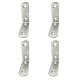 Stll fyrkantigt EDM 86092 an24 Rostfritt stl 6 x 6 x 1,9 cm 4