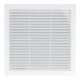 Ventilationsgaller EDM 87706 Vit 25 x 25 x 0,7 cm Myggnt