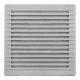 Ventilationsgaller EDM 87725 Gr 17 x 17 x 1,15 cm Myggnt