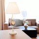Bordslampa Alexandra House Living Vit Metall 40 W 23 x 48 x 23 c
