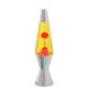 Lavalampa Alexandra House Living Gul Rosa Metall 9 x 37 x 9 cm