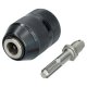 Borrchuck med nyckel Ferrestock 2 - 13 mm Metall 1/2"