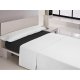 Inpassat underlakan Happy Home MIX COLORS Svart Sng 105 105 x 2