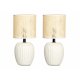 Bordslampa Vit 60 W 2 antal