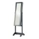 Fristende spegel Gift Decor Gr Tyg Glas MDF Tr MDF 36 x 140 x