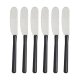 Smrkniv Kinvara Svart Silvrig Plast 1 x 20 x 13 cm