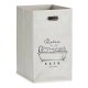 Multifunktionell korg Berilo Relax Bath Vit Papp 60 L 35 x 57 x